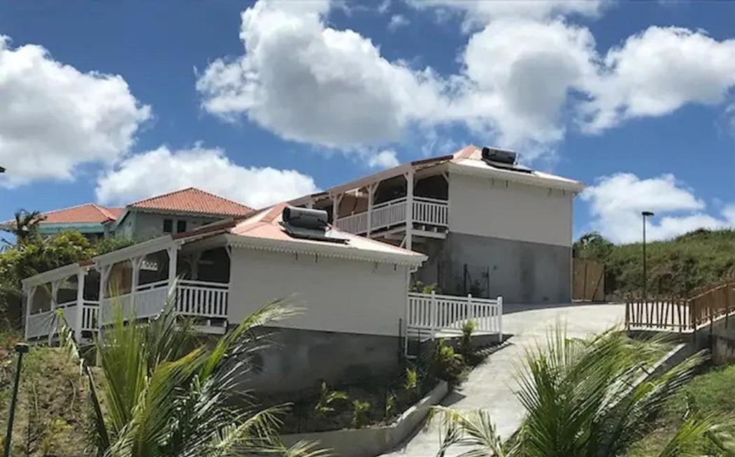 Bungalow Vanille Pacane Vue Mer avec Spa Privé Les Trois-Ilets Esterno foto
