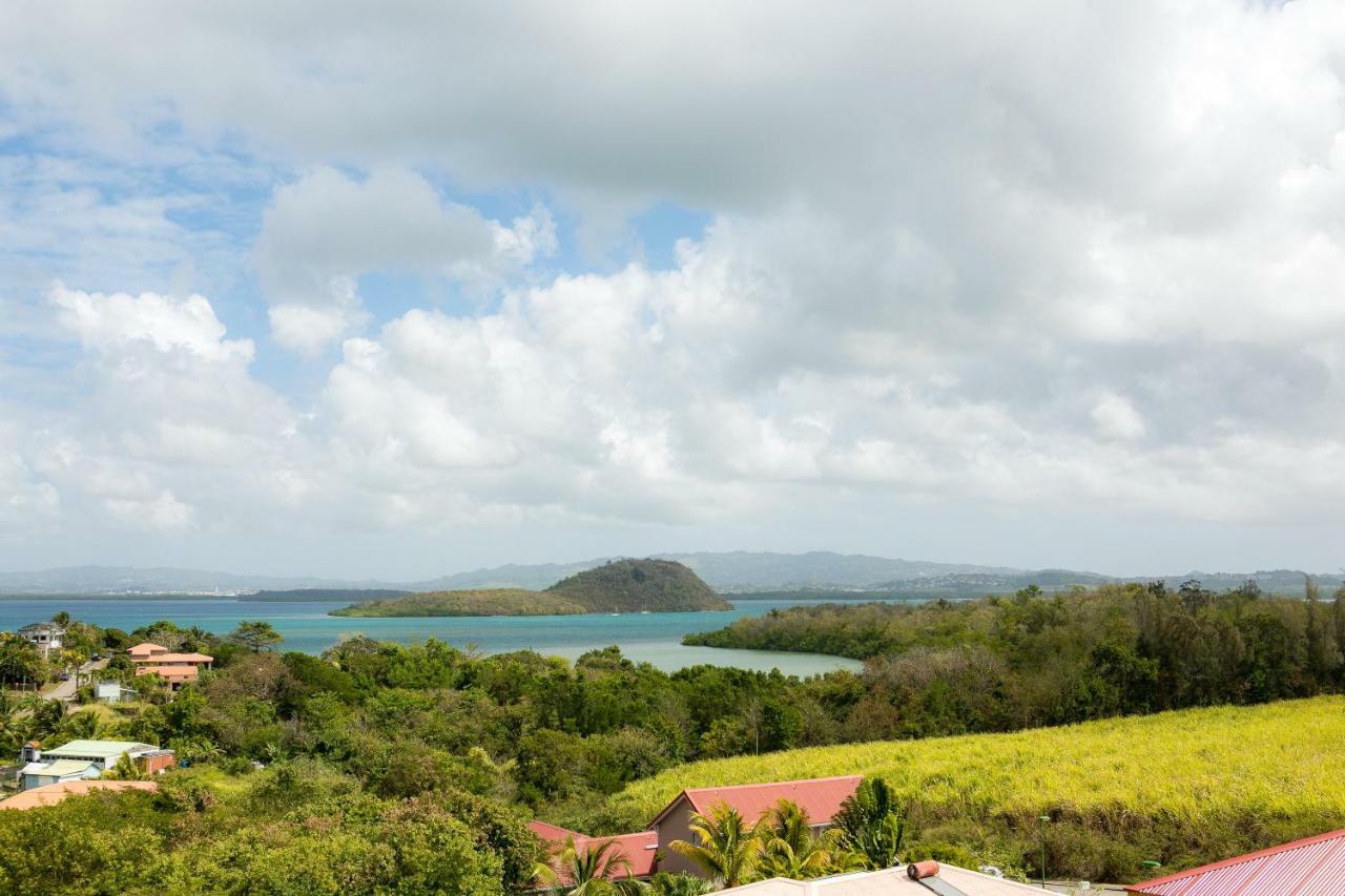Bungalow Vanille Pacane Vue Mer avec Spa Privé Les Trois-Ilets Esterno foto